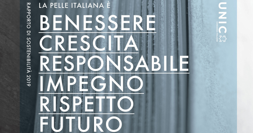 Rapporto di Sostenibilità dell’industria conciaria italiana